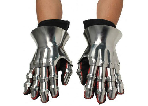 Medieval Renaissance Functional Hourglass Gauntlets Set - Medieval Depot