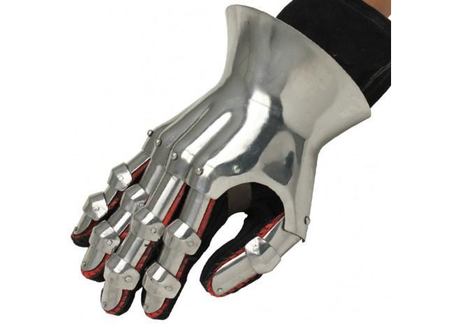 Medieval Renaissance Functional Hourglass Gauntlets Set - Medieval Depot