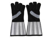 Medieval Holy Land and Defender Chainmail Gauntlets with Plates - Medieval Depot