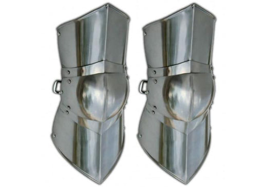 Authentic Battle Ready Greaves Leg Armor Large - Medieval Depot