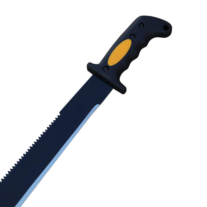 Night Stalker Sawback Latin Functional Outdoor Machete Knife - Medieval Depot
