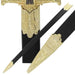 King Solomon Medieval Crusader Replica Short sword Black