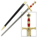 King Solomon Short Sword Majestic Red and Gold Edition