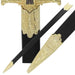 King Solomon Short Sword Majestic Red and Gold Edition