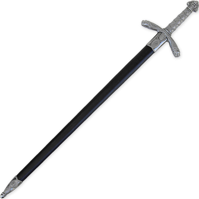 Lionheart Crusader Sword with Cross Emblazoned Pommel