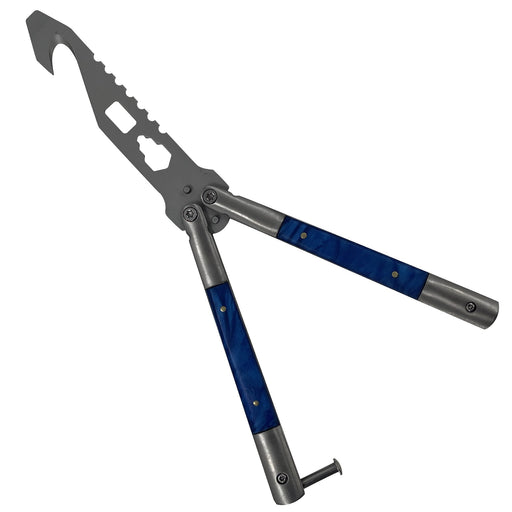 Mystic Blue Butterfly Style Multitool Blade Trainer
