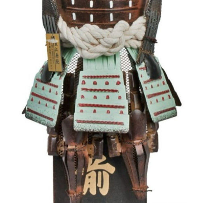 Japanese Samurai Naoe Kanetsugu Mini Armor Executive Desktop Accessory