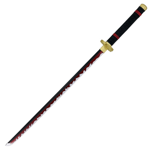 Roronoa Zoro Anime Samurai Cosplay SwordYama EnmaWooden Blade KatanaNot  Sharp KnivesEnma Purple  Amazonin Toys  Games