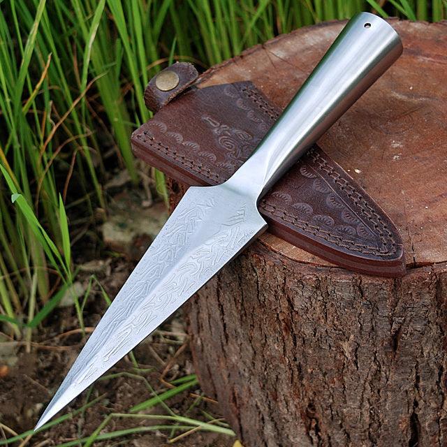 Mail Piercer Norse Viking Spear Head Sharpened to the Pointed Edge - Medieval Depot