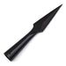 Functional Forged Blackened Iron Spear Head - Medieval Depot