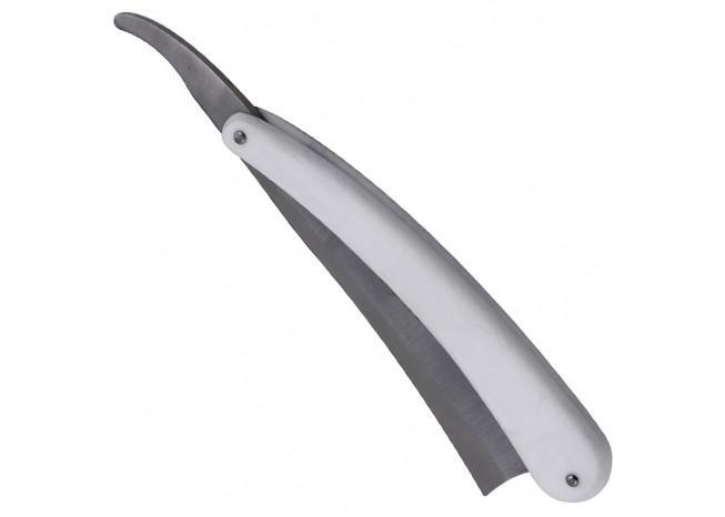 The Ladies Man Straight Razor White - Medieval Depot