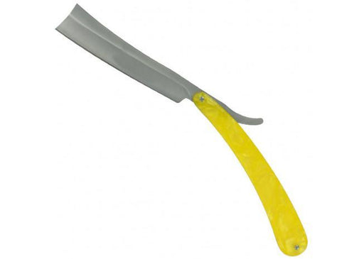 The Ladies Man Straight Razor Yellow - Medieval Depot