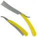 The Ladies Man Straight Razor Yellow - Medieval Depot