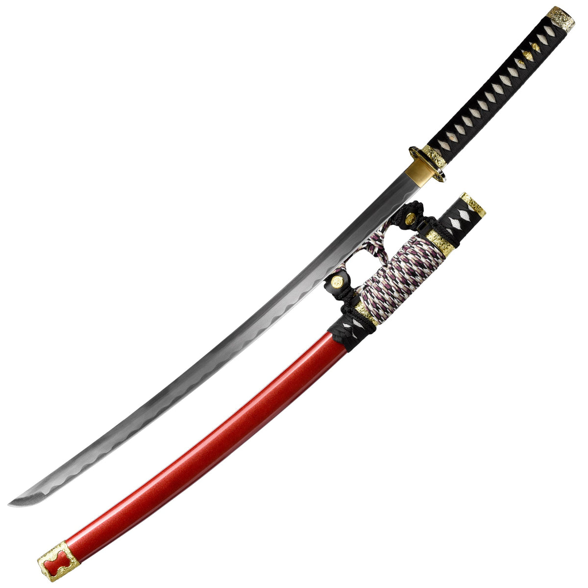 Ruby Elegance Handmade Katana — Medieval Depot