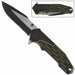 Atomic Gold Fever Drop Point Spring Assist Knife - Medieval Depot