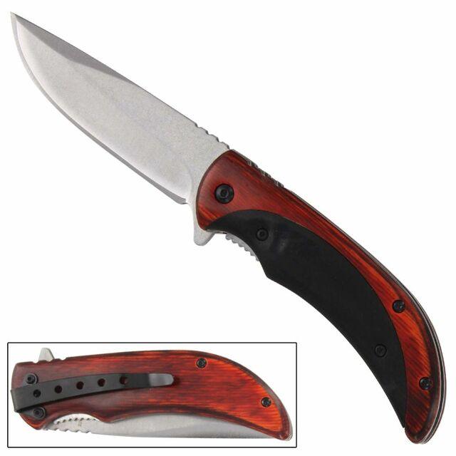 Glen Woods Spring Assisted Pocket Knife - Medieval Depot