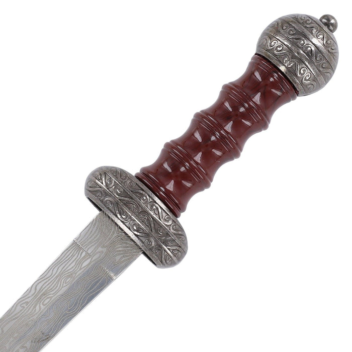 Roman Elite Small Etched Wave Pattern Gladius Pugio Dagger - Medieval Depot