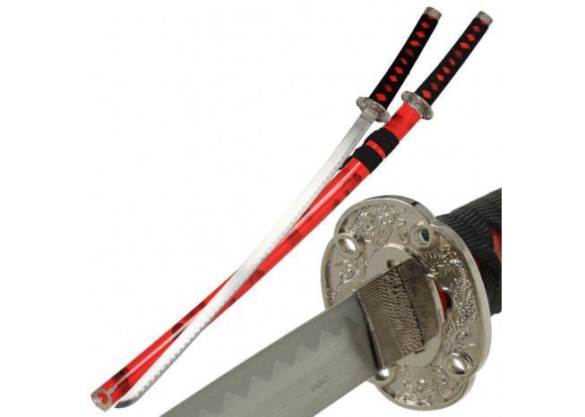 Dragons Rapture Japanese Samurai Katana Sword - Medieval Depot