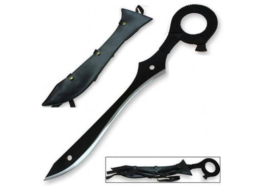 Dark Life Fibers Anime Half Rending Scissor Sword - Medieval Depot