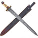 Sword in Storm Firestorm Damascus Viking Sword