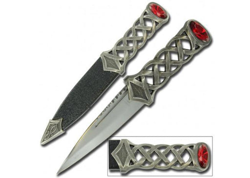 Scottish Gaelic Sgain Dubhs Celtic Dagger Knife - Medieval Depot