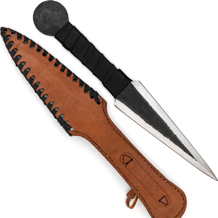 Soaring Heights Forged Carbon Steel Medieval Viking Style Throwing Dagger Knife