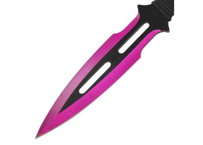 Nagato Ninjutsu Modern Throwing Knives Pink - Medieval Depot
