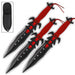 Ancestral Deadly Triad Throwing knife Combo set - Medieval Depot