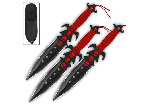 Ancestral Deadly Triad Throwing Knife Practice Set - Medieval Depot