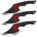 Nightrage Dragon Set of Throwing Axes - Medieval Depot