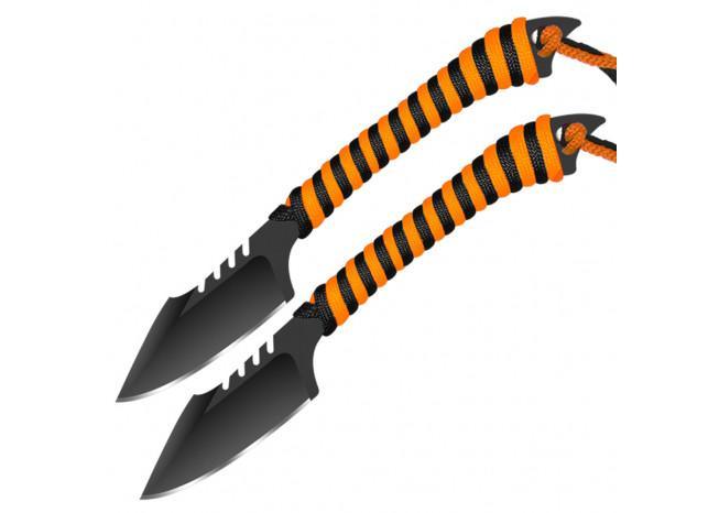 Tiger on the Prowl Hunting & Throwing Knife Set - Medieval Depot
