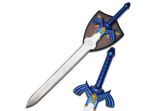 Legend of Zelda Twilight Princess Sword with Plaque - Medieval Depot