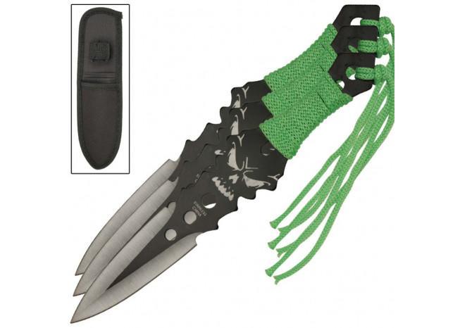 Virulence Three-Piece Throwing Knives - Medieval Depot