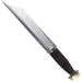 Viking Valor Handcrafted Stainless Steel Seax Knife with Wire-Wrapped Handle