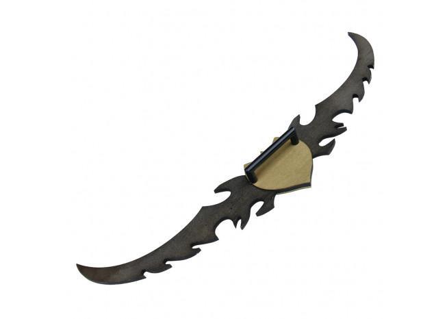 Night Elf Betrayer Twin Blade Wooden Sword - Medieval Depot
