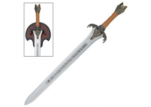 Barbarian Father's Medieval Rams Head Sword - Medieval Depot