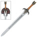 Barbarian Father's Medieval Rams Head Sword - Medieval Depot