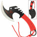 Zed Skullsplitter Throwing Axe - Red - Medieval Depot