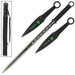 Three Piece Ninja Sword Throwing Knife Set - Medieval Depot