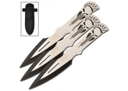 Lightening Strike Aerodynamic Target 3 Piece Throwing Knives - Medieval Depot