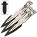 Lightening Strike Aerodynamic Target 3 Piece Throwing Knives - Medieval Depot