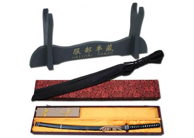 Kill Bill Handmade Hanzo Demon 1060 Carbon Steel Sword - Medieval Depot