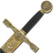 King Arthur Excalibur Replica Longsword Gold - Medieval Depot