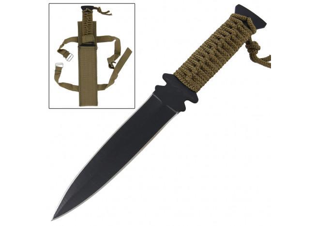 Outdoor Full Tang Combat Field Knife - Medieval Depot