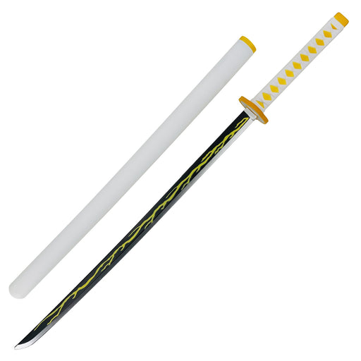 Zenitsu Agatsuma Demon Slayer Foam Katana Sword With Scabbard