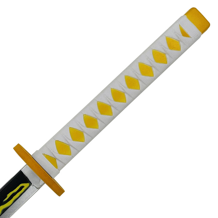 Zenitsu Agatsuma Demon Slayer Foam Katana Sword With Scabbard