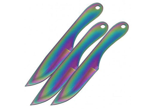 Aerodynamic Internal Reflection Balanced Throwing Knives - Medieval Depot