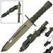 Deception Combat Military Bayonet Tactical Survival Knife - Medieval Depot