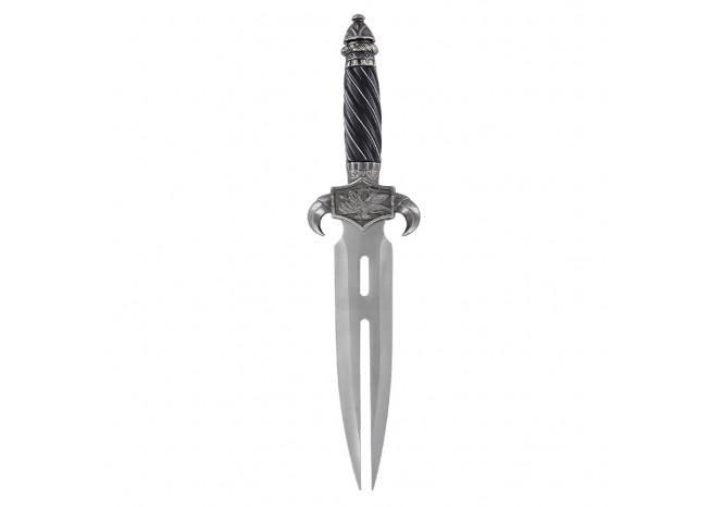 Demon Fang Dagger Split Blade - Medieval Depot