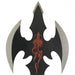 Dragon's Mighty Fury Triple Edged Throwing Axe - Medieval Depot